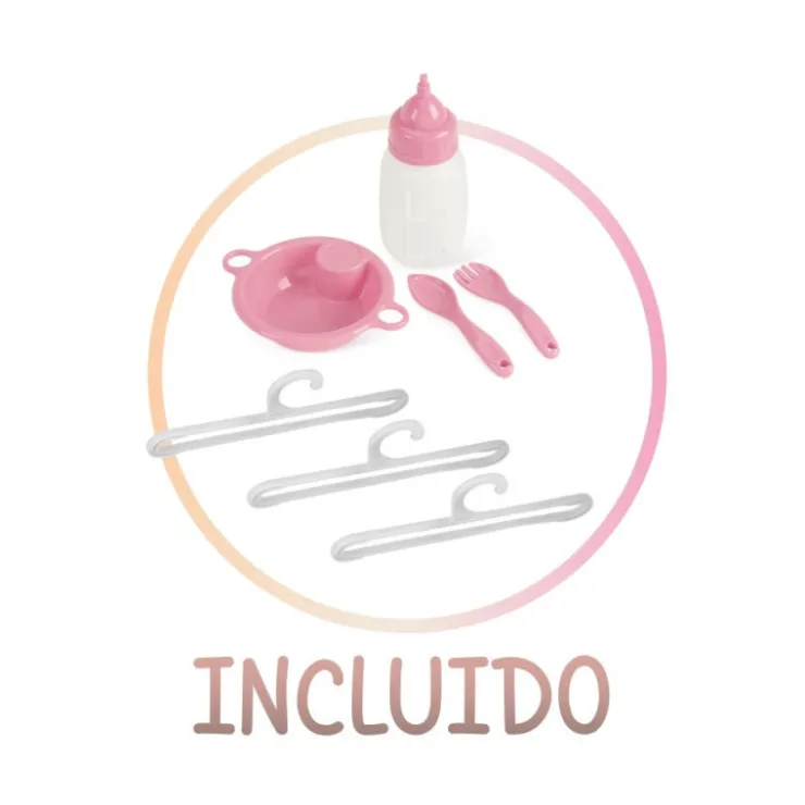 Armario Cambiador de Muñecas Plegable con Accesorios Rabbit>Otras marcas Clearance