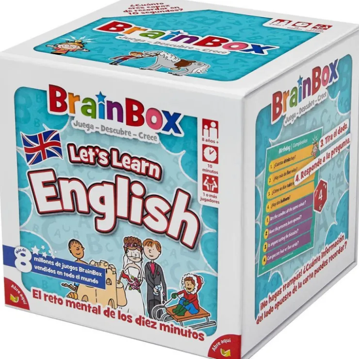 Asmodee BrainBox Let´s Learn English Juego de Mesa>Otras marcas Sale