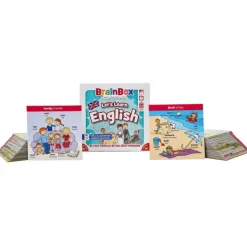 Asmodee BrainBox Let´s Learn English Juego de Mesa><noscript><img width=