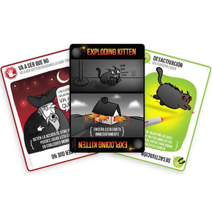 Asmodee Exploding Kittens Edición Dos Jugadores Juego de Mesa>Otras marcas Outlet