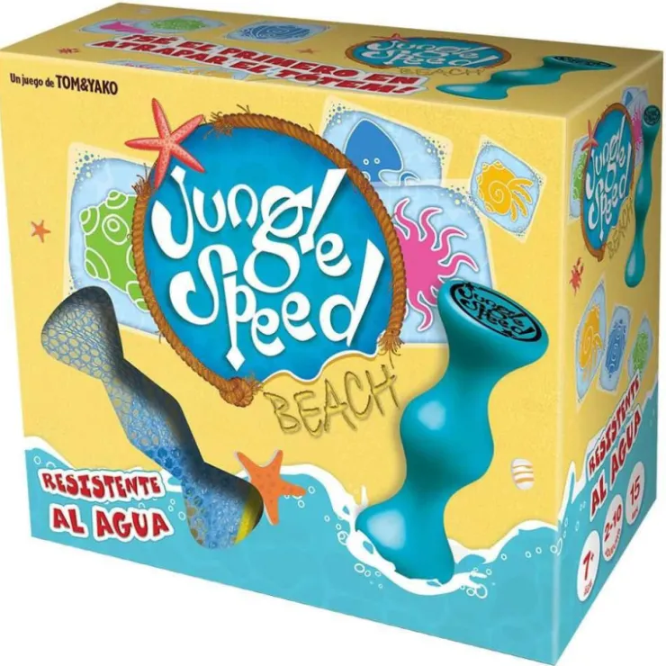 Asmodee Jungle Speed Beach Juego de Mesa>Otras marcas Hot