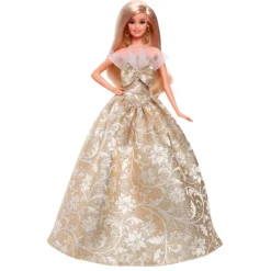 Colección 2025 Holiday Doll Muñeca Rubia>Barbie Hot