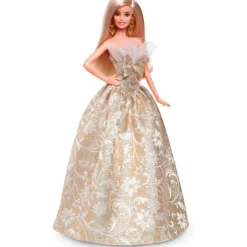Colección 2025 Holiday Doll Muñeca Rubia>Barbie Hot