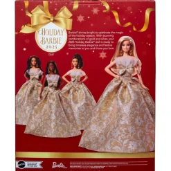 Colección 2025 Holiday Doll Muñeca Rubia><noscript><img width=