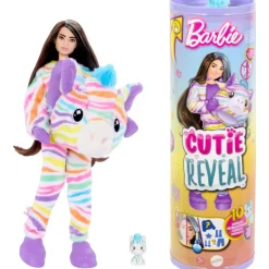 Cutie Reveal Sueños de Colores Muñeca Cebra>Barbie Hot