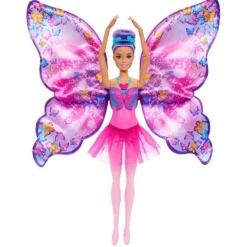 Dance and Flutter Muñeca con Transformación 2 en 1 de Bailarina a Mariposa>Barbie Hot