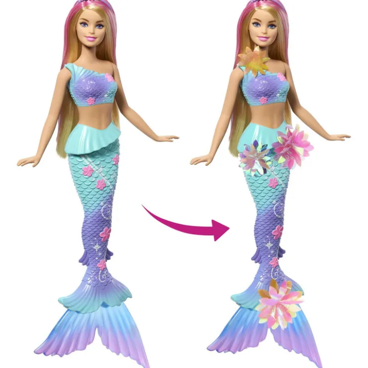 Muñeca Sirena Mágica de Flores>Barbie Clearance