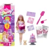 Party Unboxed Muñeca Morada con 10 Sorpresas>Barbie New