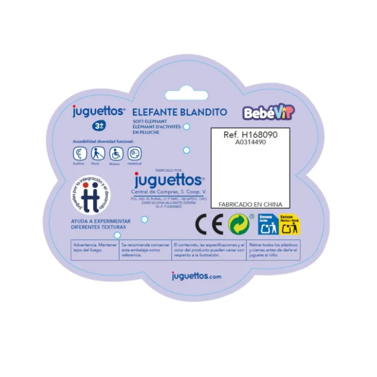 Bebé Vip Elefante Blandito>Bebe vip Discount