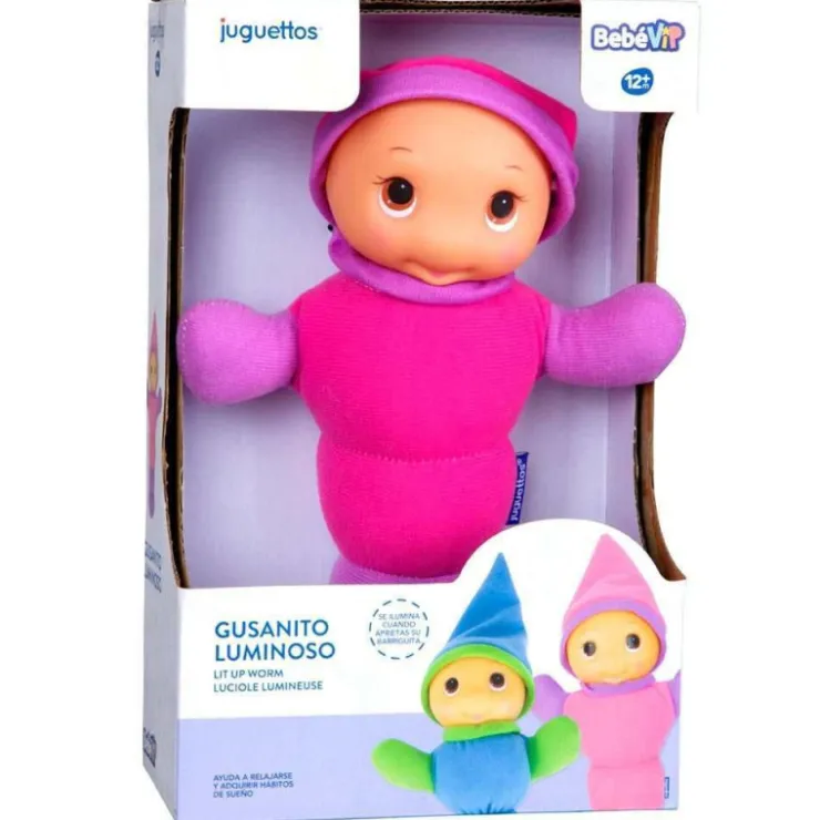 Bebé Vip Gusanito Luminoso Rosa>Bebe vip Outlet