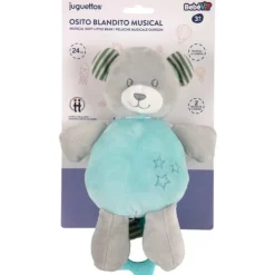 Bebé Vip Osito Blandito Musical Azul>Bebe vip Discount