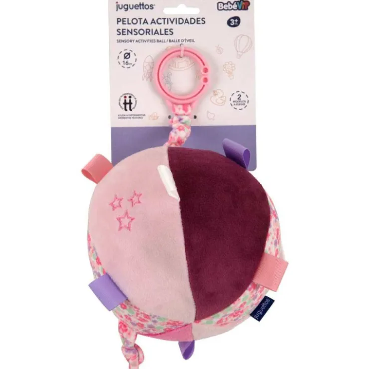 Bebé Vip Pelota con Actividades Sensoriales Rosa>Bebe vip Discount