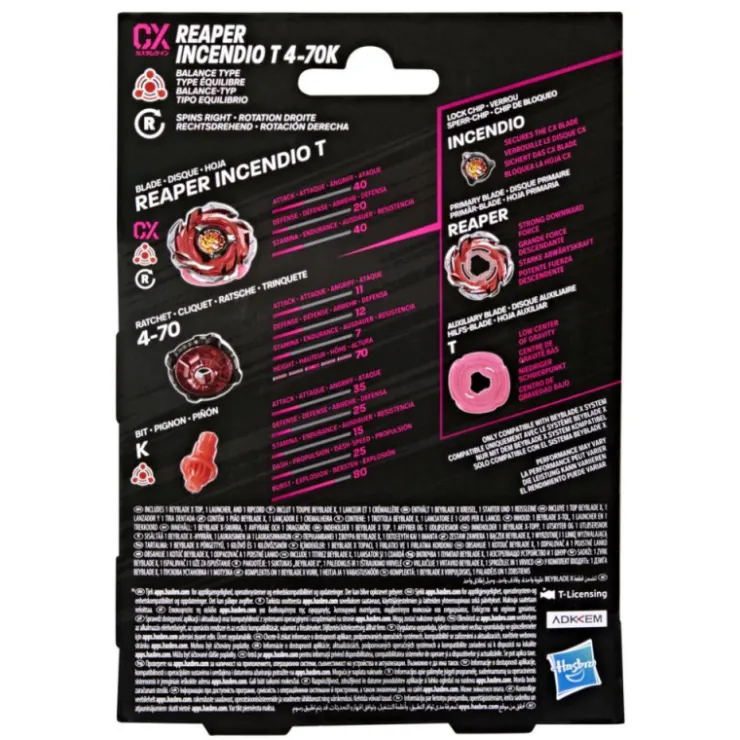 X Kit Inicial Varios Modelos>Beyblade Hot