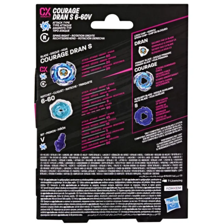 X Kit Inicial Varios Modelos>Beyblade Hot