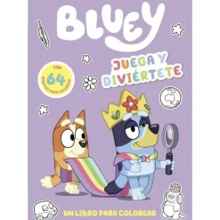 Juega y Diviértete Un Libro para Colorear>Bluey New