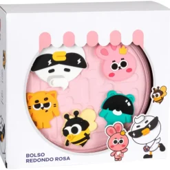 Bolso Redondo Rosa Goma Eva>Otras marcas Hot