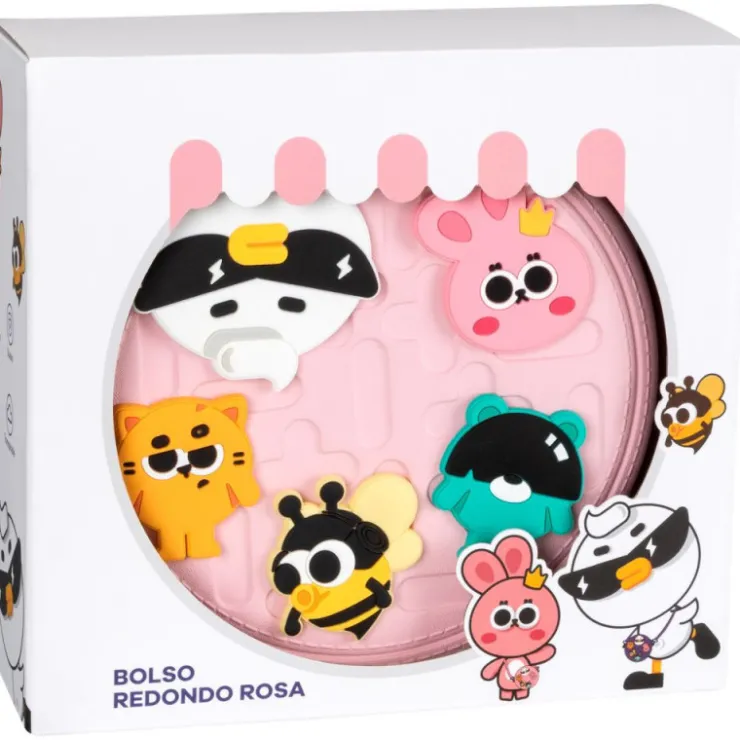 Bolso Redondo Rosa Goma Eva>Otras marcas Hot