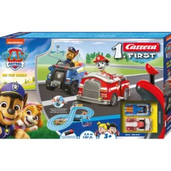 Carrera First on the Track Circuito y Coches de Chase y Marshall>Paw patrol Clearance