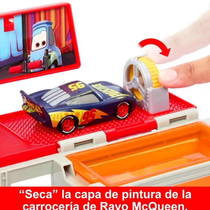 Color Changers Camión Transformable Mack Taller De Pintura Móvil>Cars