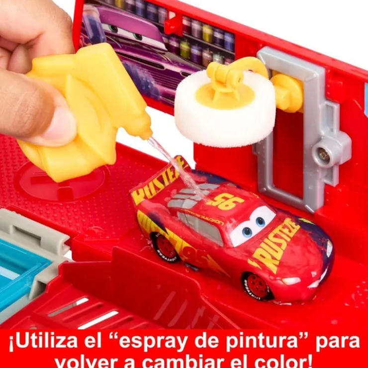 Color Changers Camión Transformable Mack Taller De Pintura Móvil>Cars
