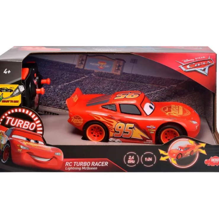Cars Radio Control Rayo Turbo Racer 1:24>Disney Best