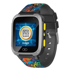 Cefa Tronic Hola Watch Kidiz Urban Reloj con Función de Llamadas Negro><noscript><img width=