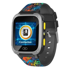 Cefa Tronic Hola Watch Kidiz Urban Reloj con Función de Llamadas Negro><noscript><img width=