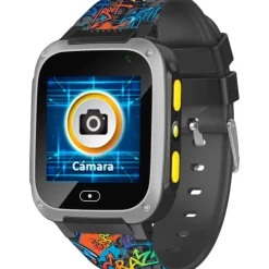 Cefa Tronic Hola Watch Kidiz Urban Reloj con Función de Llamadas Negro><noscript><img width=