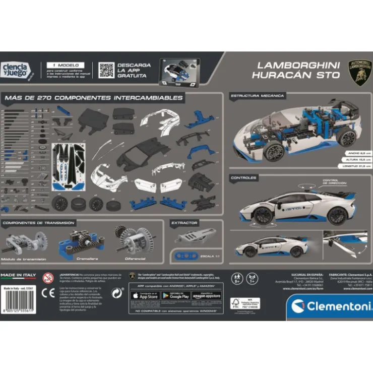 Buid Lamborghini Huracán STO>Ciencia y juego New