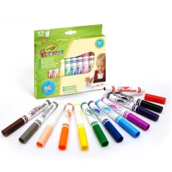 12 Rotuladores Lavables Mini Kids>Crayola Hot