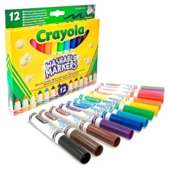 12 Rotuladores Súper Lavables Maxi Punta>Crayola Clearance