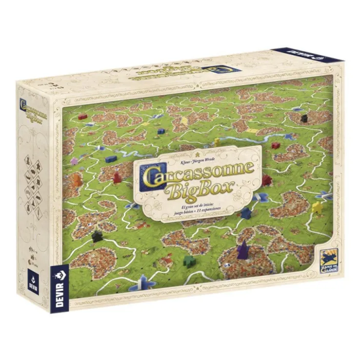 Devir Carcassonne Plus Juego de Mesa>Otras marcas Outlet