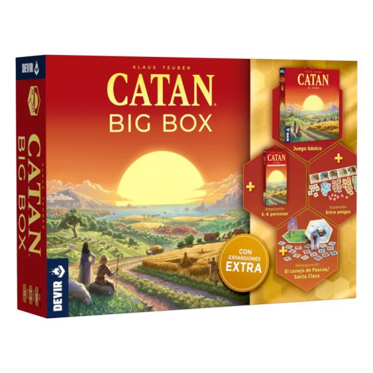Devir Catan Big Box Juego de Mesa>Otras marcas
