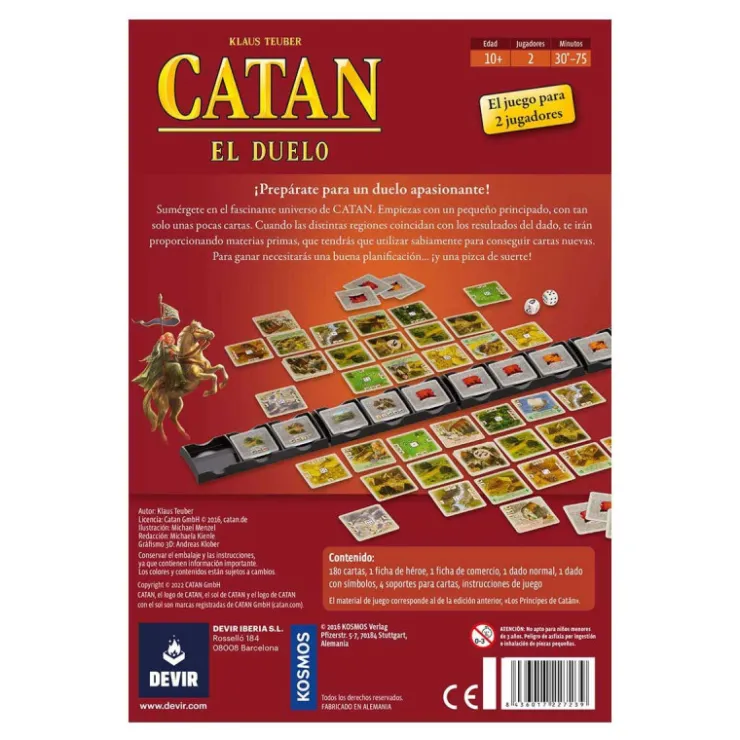 Devir Catan Duelo Juego de Mesa>Otras marcas