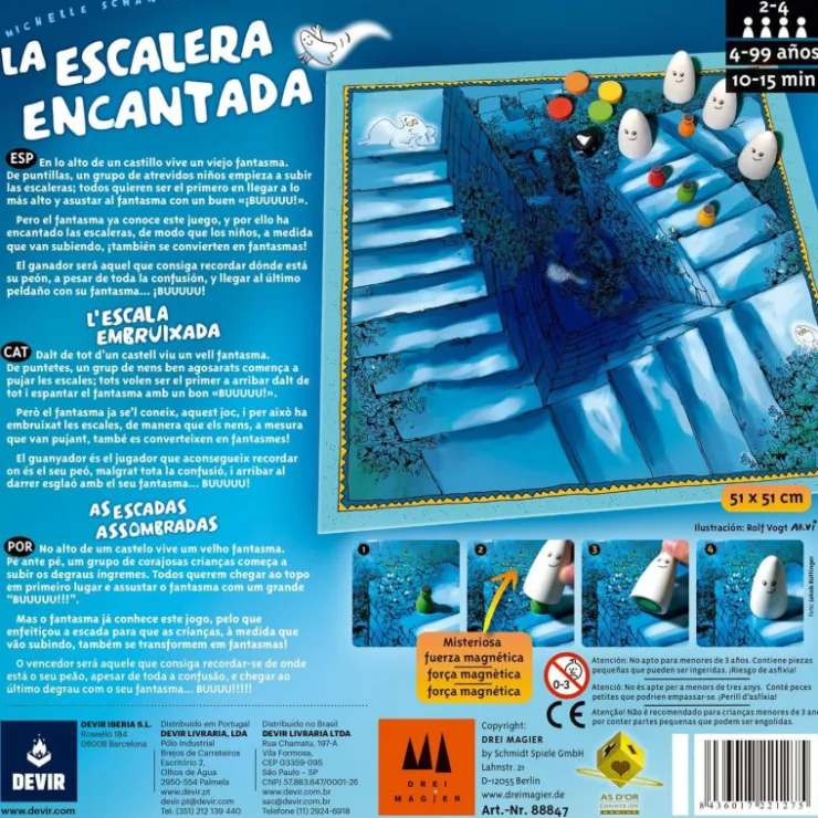 Devir Escalera Encantada Juego de Mesa>Otras marcas New