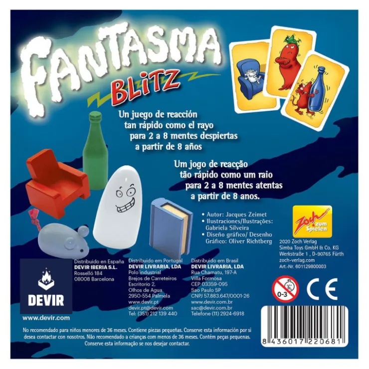 Devir Fantasma Blitz Juego de Mesa>Otras marcas