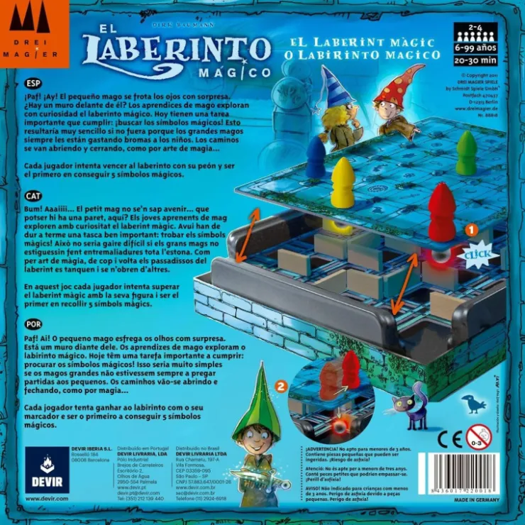 Devir Laberinto Mágico Juego de Mesa>Otras marcas New