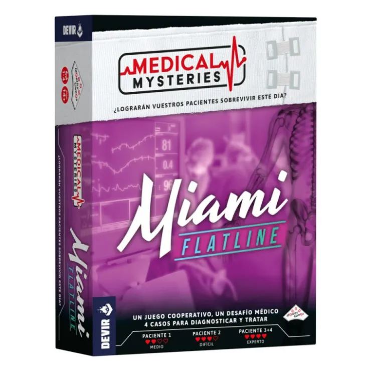 Devir Medical Mysteries Miami Flatline Juego de Mesa>Otras marcas Clearance
