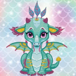 Diamond Dotz Ariel Dragón Bebé Cuadro de Diamantes 5D> Sale