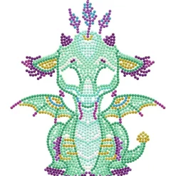 Diamond Dotz Ariel Dragón Bebé Cuadro de Diamantes 5D><noscript><img width=