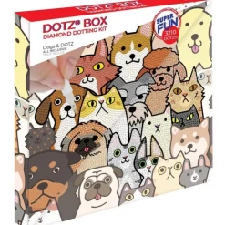 Diamond Dotz Dogs & Dotz Cuadro de Diamantes 5D> New