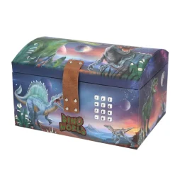 Dino World Cofre del Tesoro con Código Secreto>Otras marcas Hot