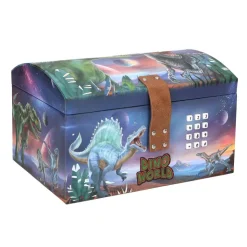 Dino World Cofre del Tesoro con Código Secreto><noscript><img width=