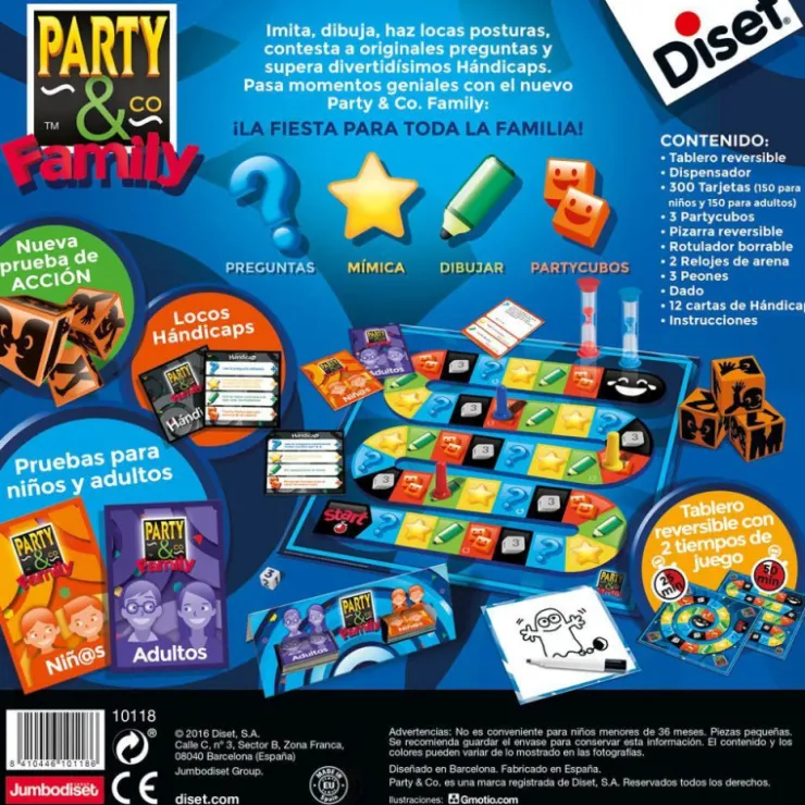 Diset Party & Co Family Juego de Mesa>Otras marcas Outlet