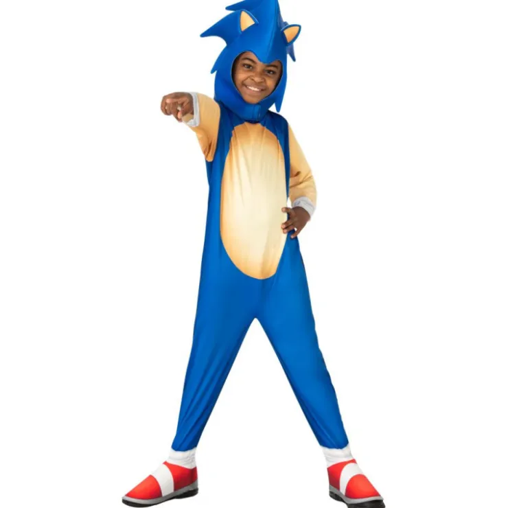 Disfraz Infantil The Hedgehog Classic Talla XS 5-6 Años>Sonic Best