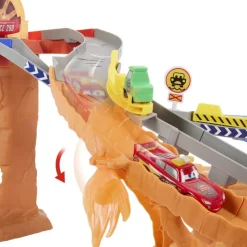 Pixar Cars Circuito de Carreras de Rescate de la Serie Rescate a Toda Máquina con 4 Coches><noscript><img width=