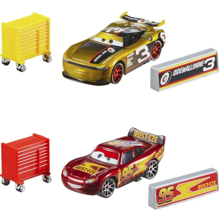 Pixar Cars Nascar Pack 2 Vehículos y Accesorios>Disney Online