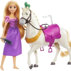 Muñeca Rapunzel y Caballo Máximus>Disney princess Clearance