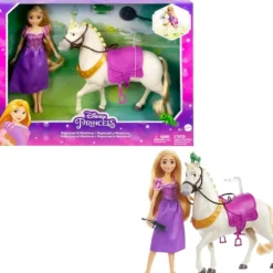 Muñeca Rapunzel y Caballo Máximus><noscript><img width=