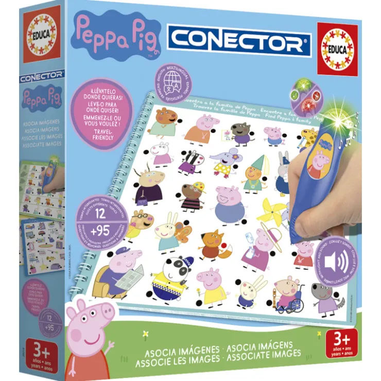 Educa Conector Juego de Mesa>Peppa pig